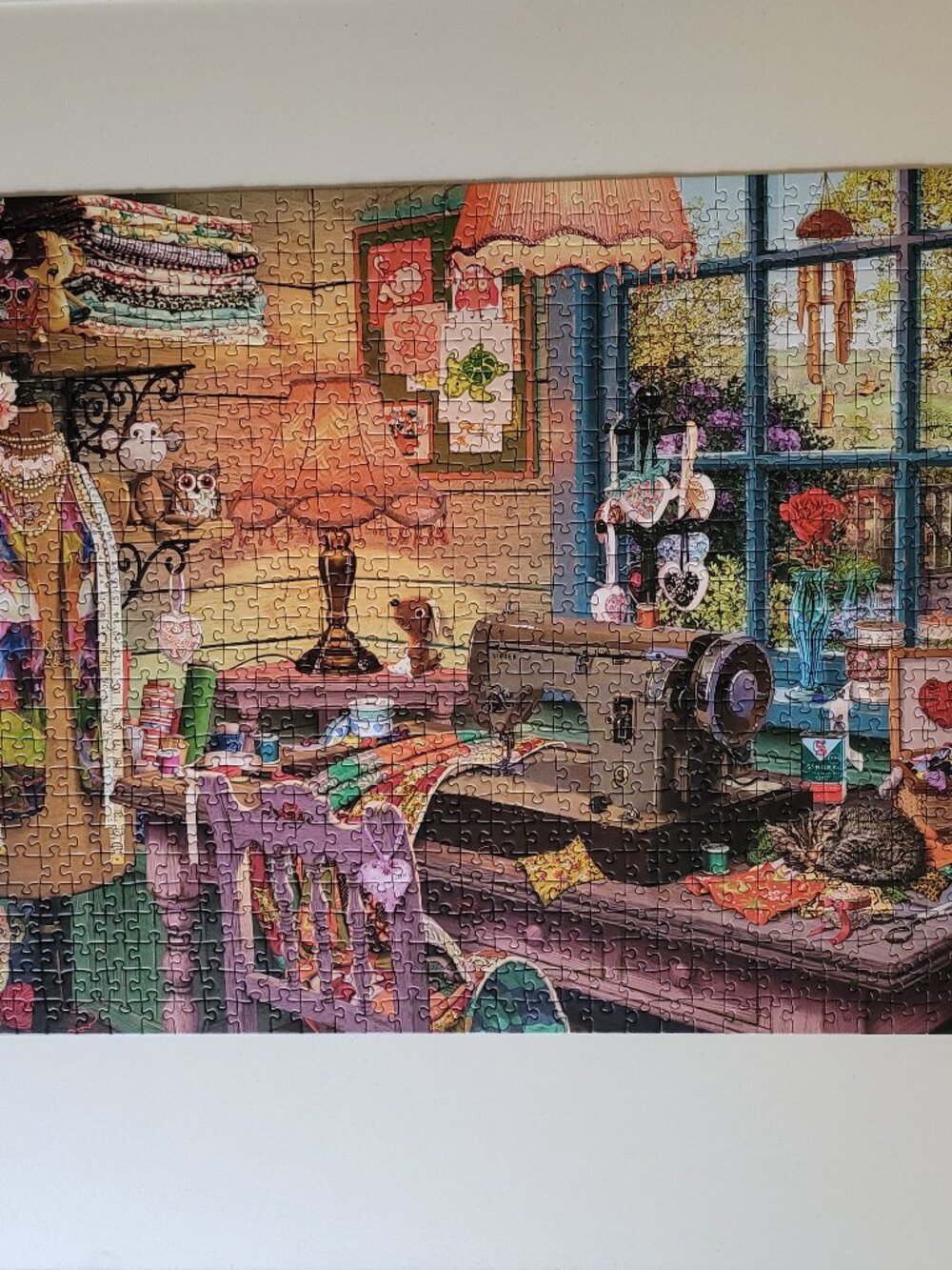 Ravensburger 1000pc "My Sewing Room" Jigsaw Puzzle